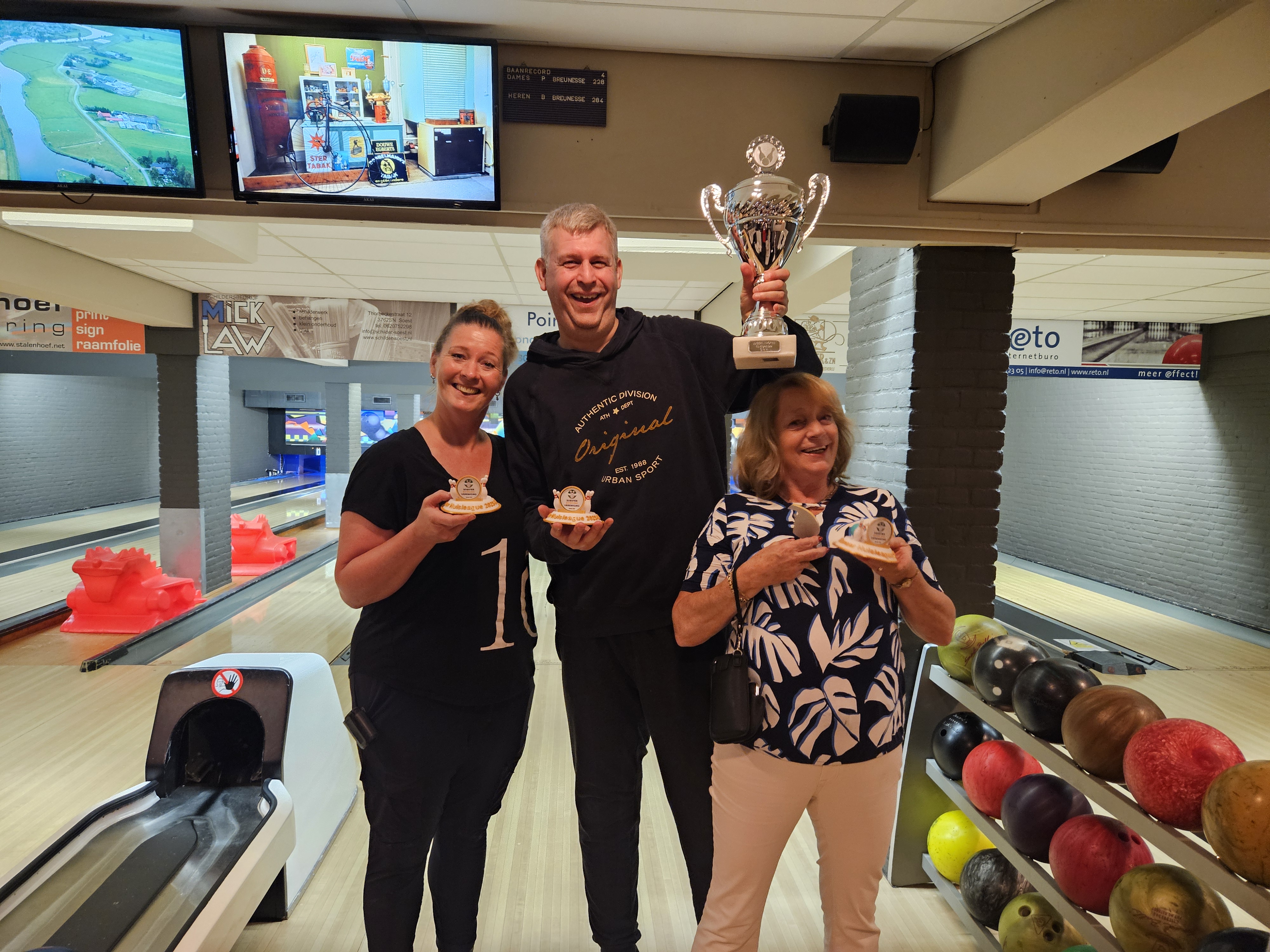 De winnaars